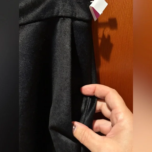 New Ted Baker London Demyat Velvet Kick Flare Trousers - Picture 9 of 15